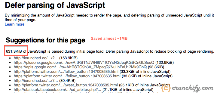 Defer Parsing Of Javascript Suggestion? - Stop Loading S-static.ak ...