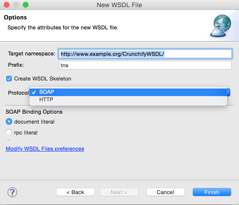 sorg sur mindre How to Create Sample WSDL in Eclipse and Generate Client • Crunchify