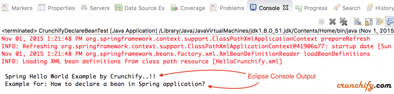 Spring MVC: How to Declare a Bean in Spring Application? • Crunchify