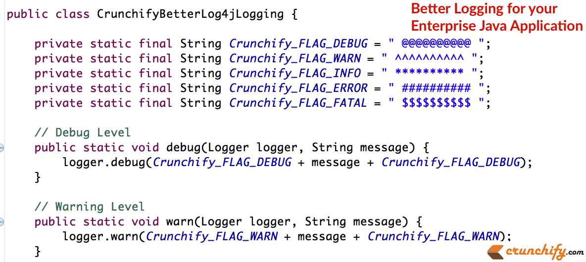 Java logger