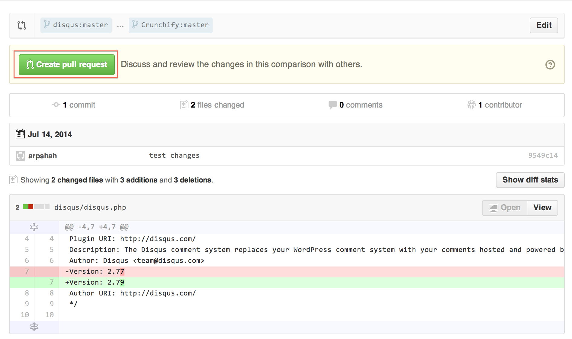 Как сделать pull request на github своего проекта