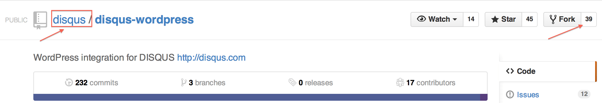 WordPress Disqus Github Repository