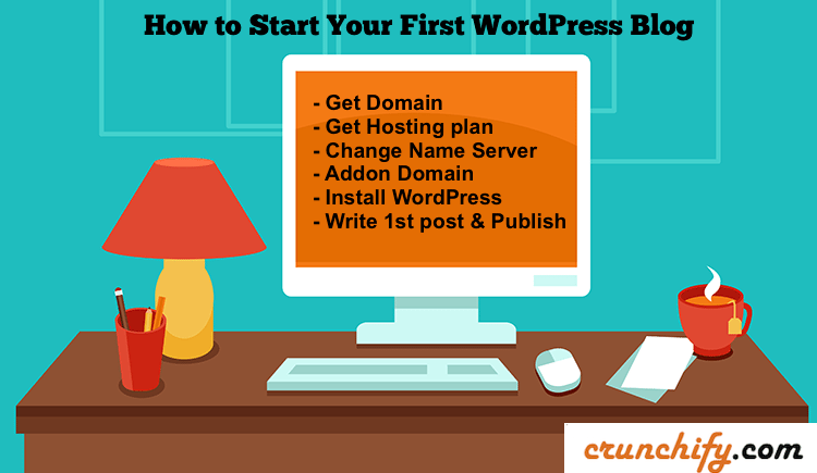 Start-your-first-WordPress-Blog-Crunchify-Tips