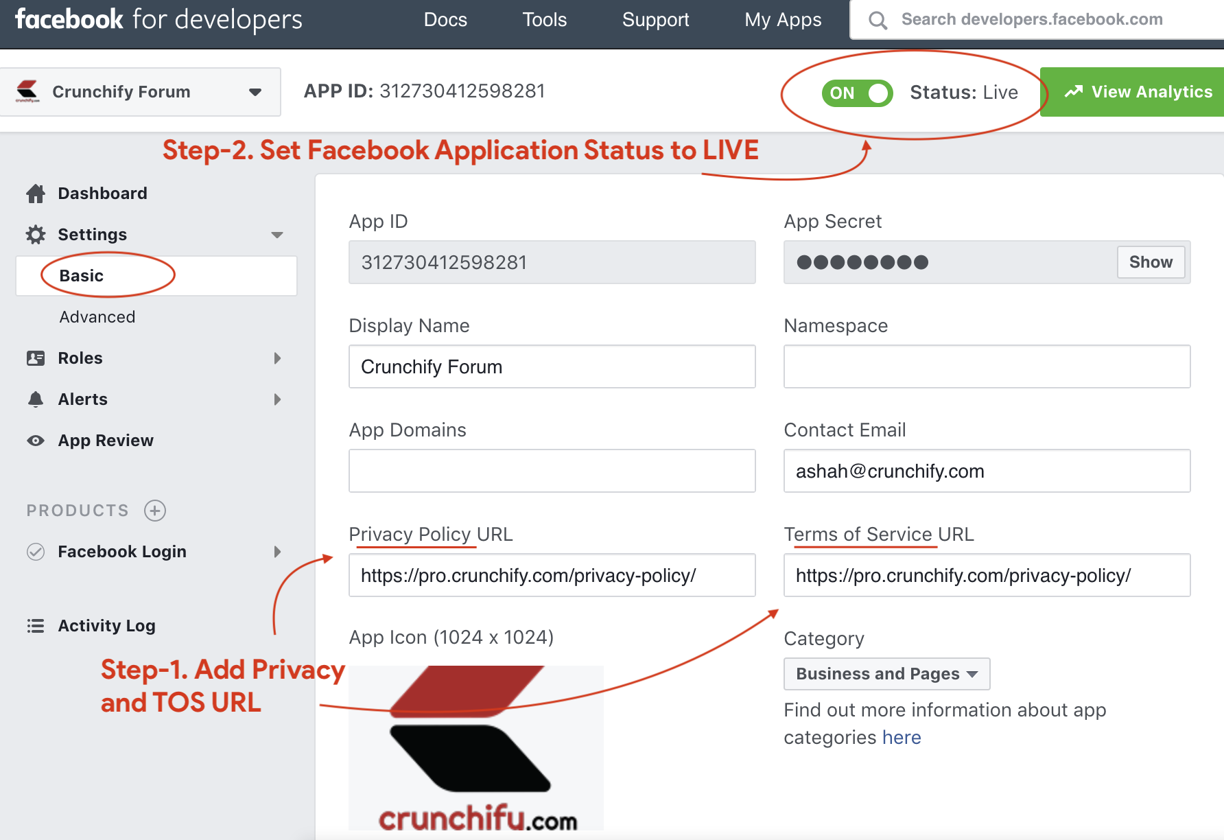 Configure Facebook login for Discourse - admins - Discourse Meta