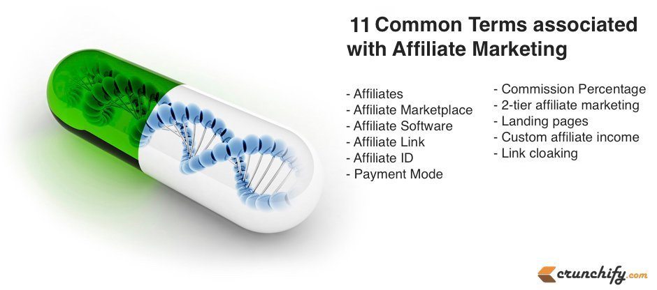 11 Common Terms associated with Affiliate Marketing