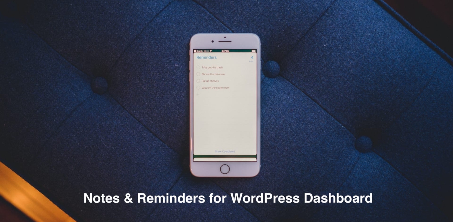 How to Add Notes, Reminders and Instructions to WordPress Dashboard ...