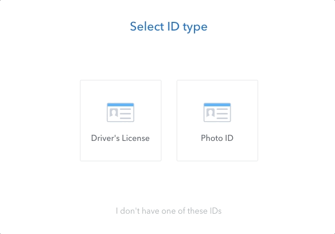 coinbase how to upload id