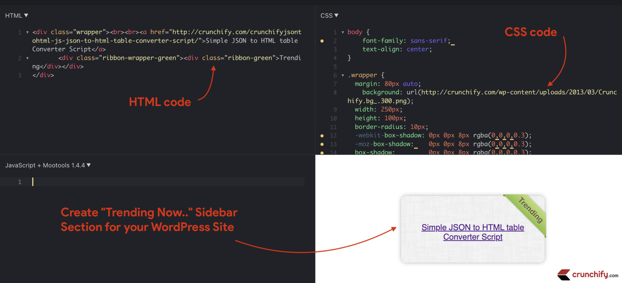 How to Create "Trending Now.." Sidebar Section for Your WordPress Blog