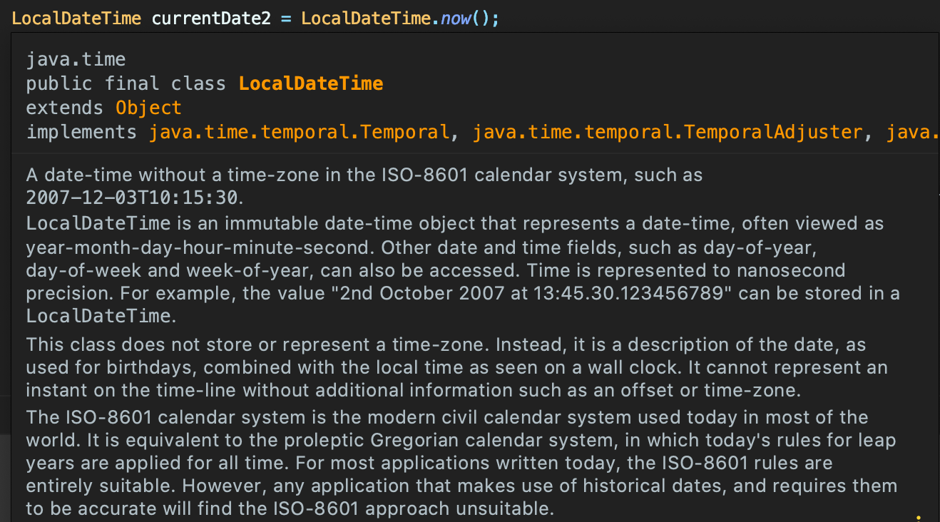 Java LocalDate LocalDateTime ZonedDateTime Calendar And Date 