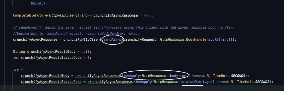 Java Asynchronous HttpClient Overview and Tutorial - sendAsync()