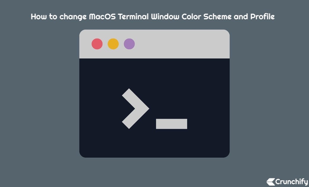 How to Change MacOS Terminal Window Color Scheme and Profile