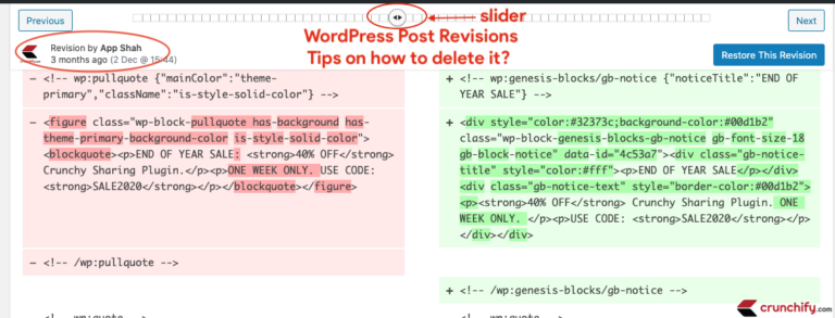 How to disable and delete WordPress post, page revisions? Change ...
