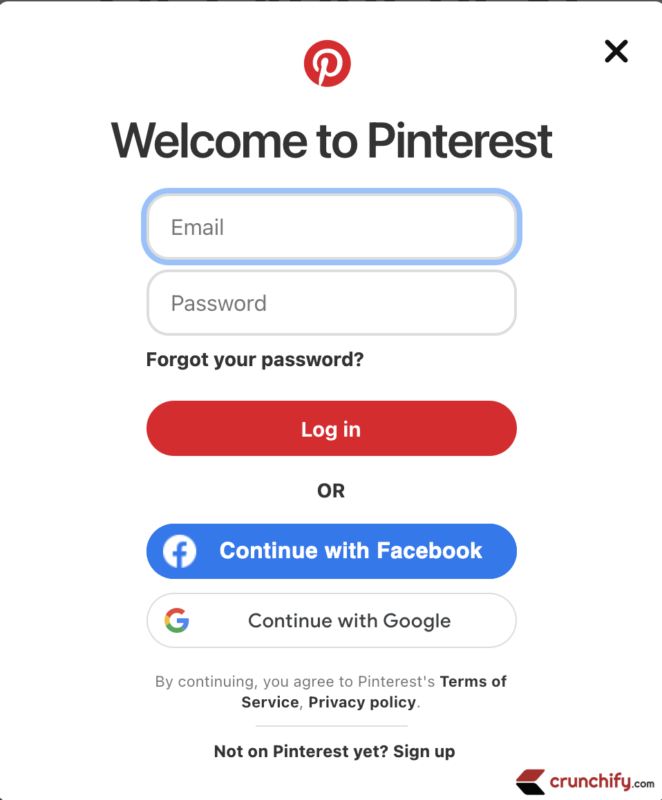 How to verify Pinterest Site? - Login to Pinterest