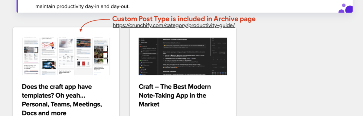 Custom Post Type appears in Archive.php page after modifying wp_query and pre_get_posts