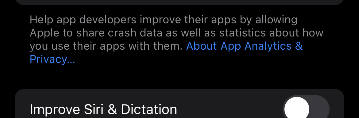 iPhone Analytics - Change these Settings now