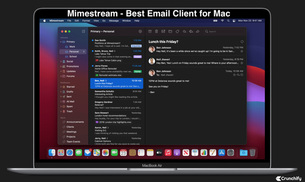 free for mac download Mimestream